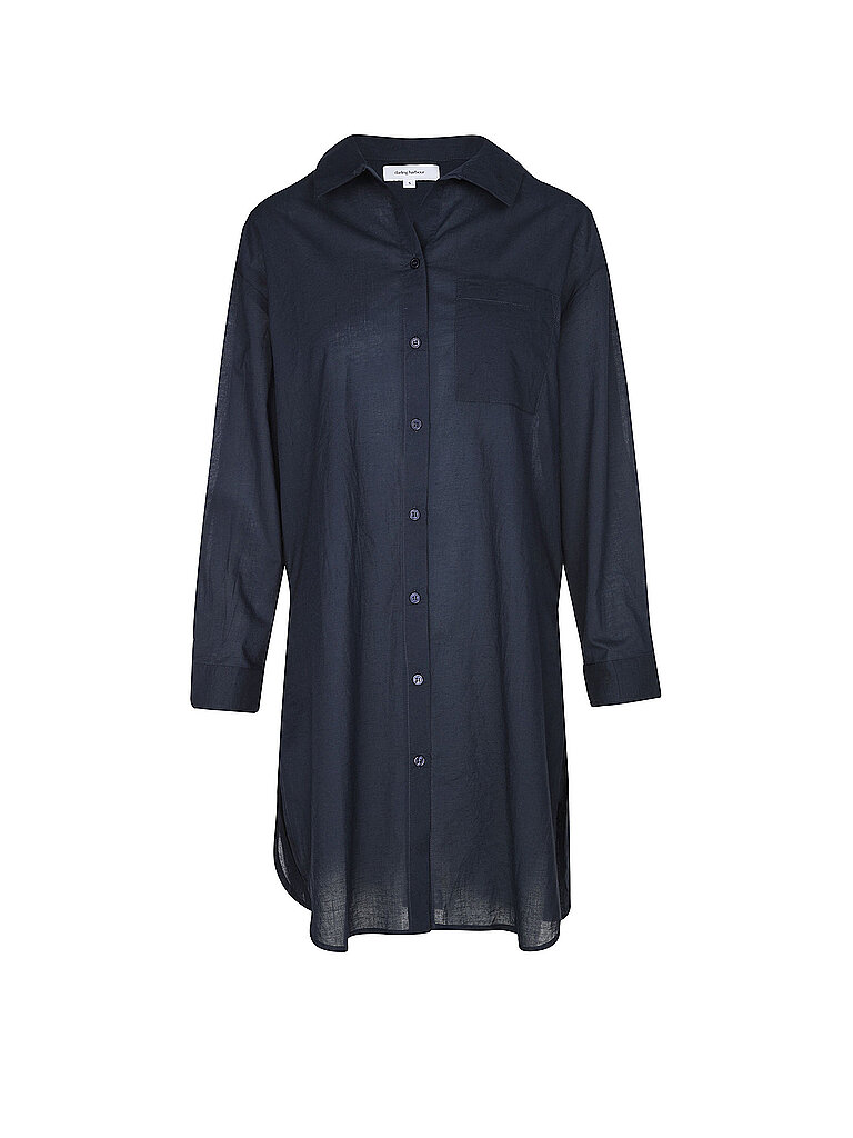 DARLING HARBOUR Damen Hemdbluse Marseille dunkelblau | M